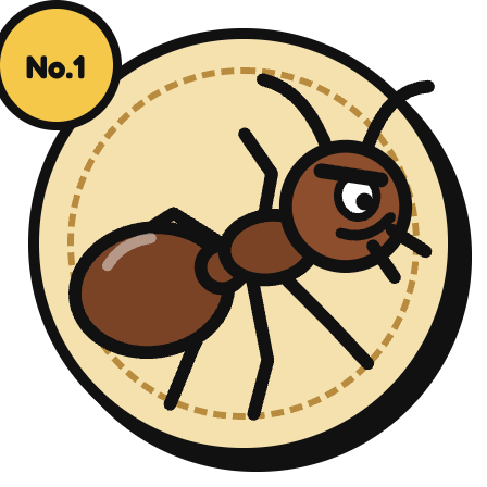 Argentine Ants illustrated pest badge